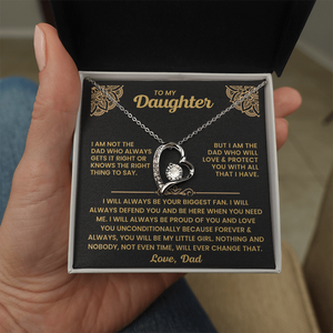 To My Daughter - I Will Always Be Your Biggest Fan - Necklace
