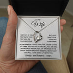 To My Wife - I Don't Just Love You, I Love Doing Life With You - Necklace