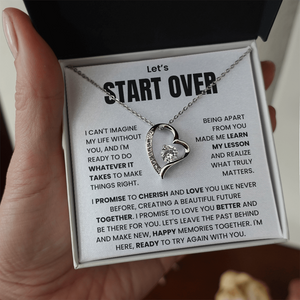 Let's Start Over - Forever Necklace