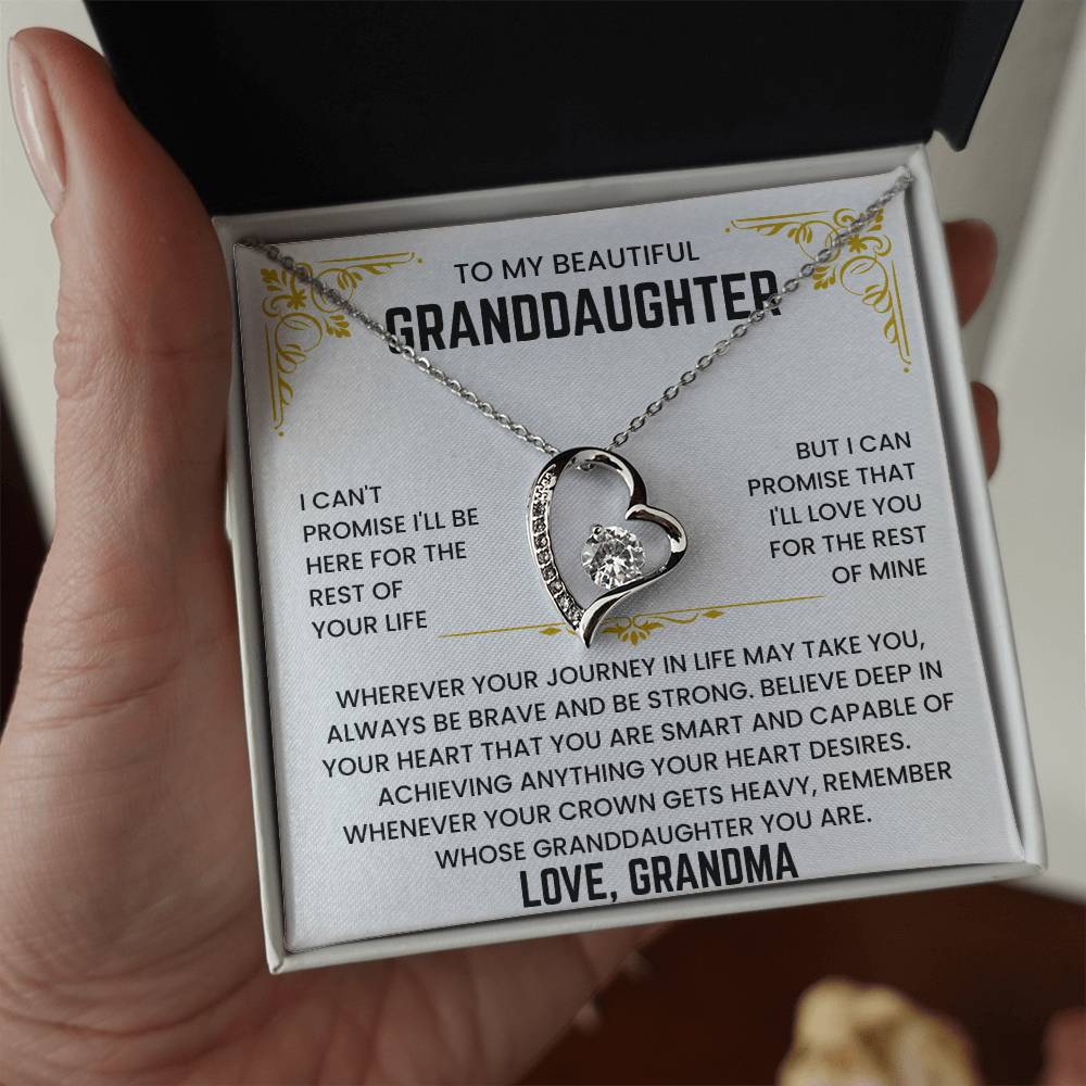 To My Granddaughter - Personalised Beautiful Gift Set