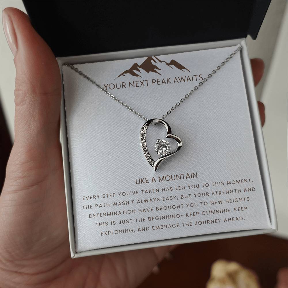 Graduation Gifts for Her - Your Next Peak Awaits - Necklace