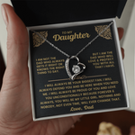 To My Daughter - I Will Always Be Your Biggest Fan - Necklace