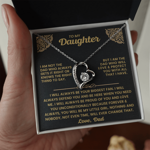 To My Daughter - I Will Always Be Your Biggest Fan - Necklace