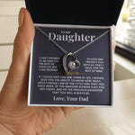 To My Daughter - I Love You - Beautiful Gift Set From Dad - Lx003