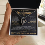 To My Beautiful Soulmate Gift Set Necklace Lux111