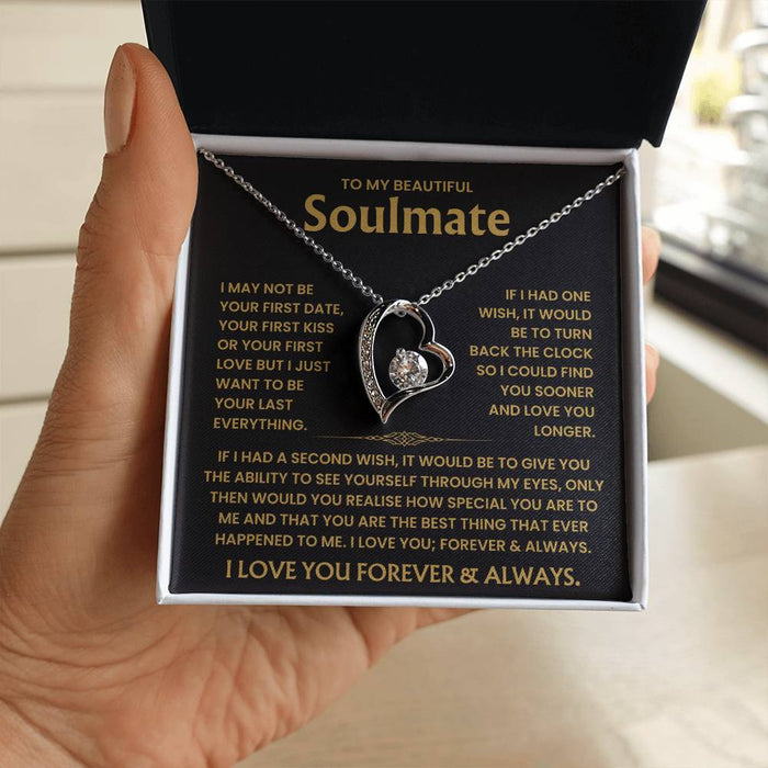 To My Soulmate - You're The Best Thing That Ever Happened To Me - Necklace