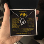 To My Wife Necklace - Jewellery Gifts Set for Wife