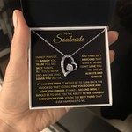 Luxoz To My Soulmate Heart Necklace Gift Set Lux221