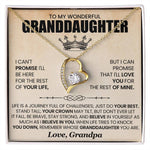 To My Wonderful Granddaughter – Endless love for you