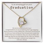 Graduation Gifts for Her - We Are Incredibly Proud of You - Necklace