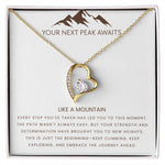 Graduation Gifts for Her - Your Next Peak Awaits - Necklace