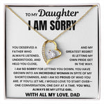 Perfect Apology Gift for Daughter from Dad - Necklace