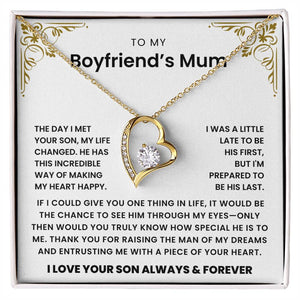To My Boyfriend's Mum - I'm Prepared To Be His Last- Necklace