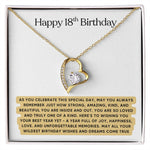 Happy 18th Birthday Gift for Her - Necklace
