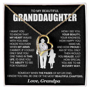 To My Beautiful Granddaughter – My little star