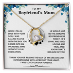 To My Boyfriend's Mum - Thank You For Raising The Man of My Dreams - Necklace