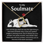 To My Soulmate Necklace For Women - Gift for Girlfriend | Lux321