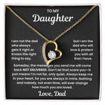 To My Daughter - I'm Not Far Only Quiet - Necklace