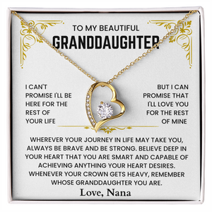 To My Beautiful Granddaughter - Personalised Gift Set