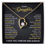 To My Daughter - With all my love Necklace