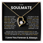 To My Soulmate Necklace – Jewellery Gifts Set for Soulmate