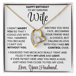 Happy Birthday Necklace Gift Set for Wife BDY01