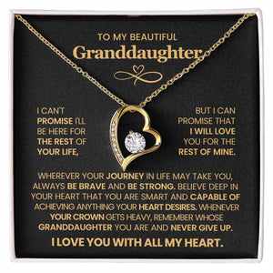 To My Beautiful Granddaughter – Always in my heart