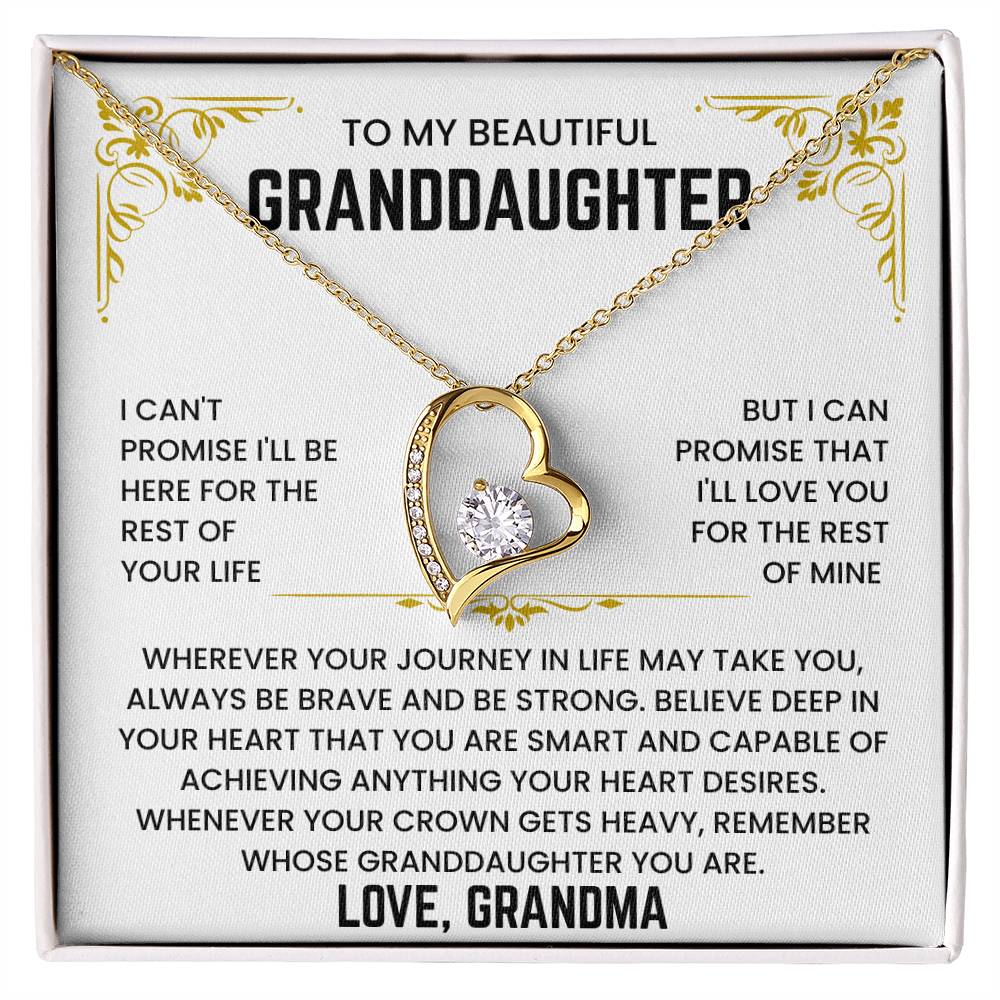 To My Granddaughter - Personalised Beautiful Gift Set