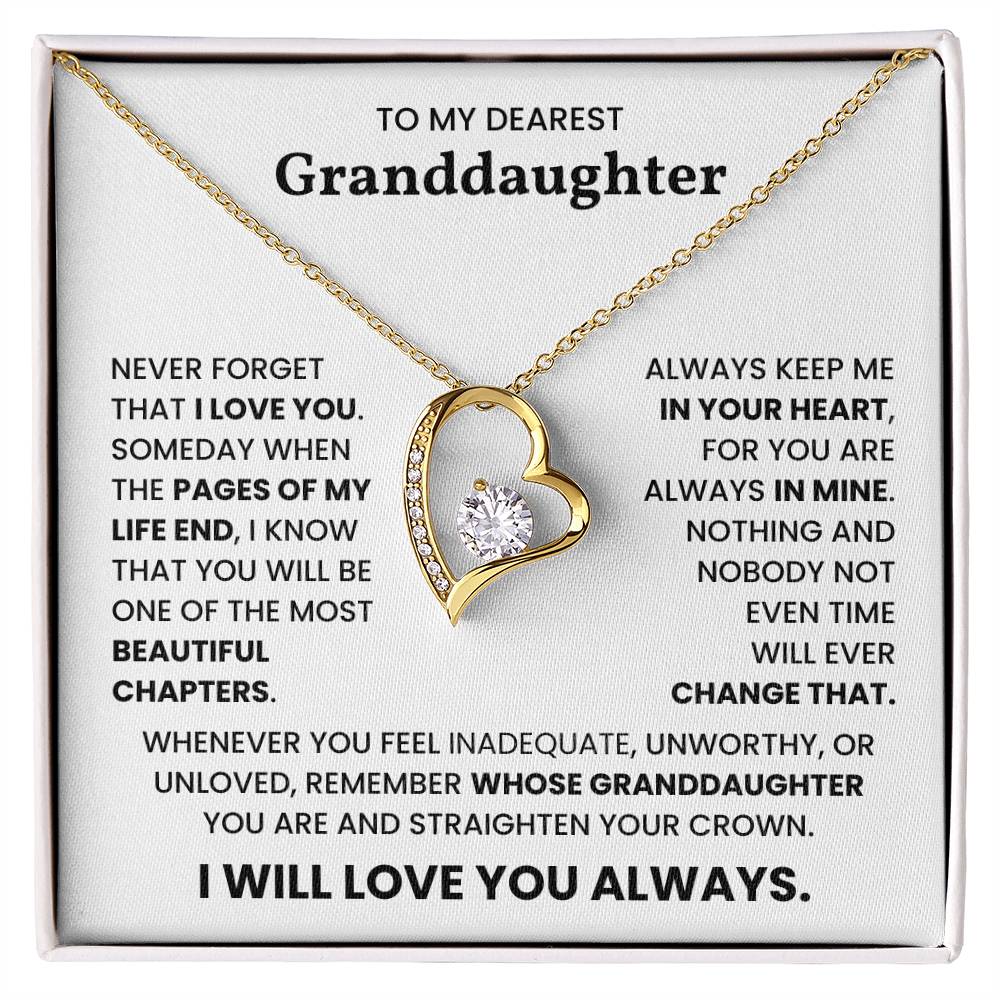 Granddaughter Love You Always Gift Set Lux003