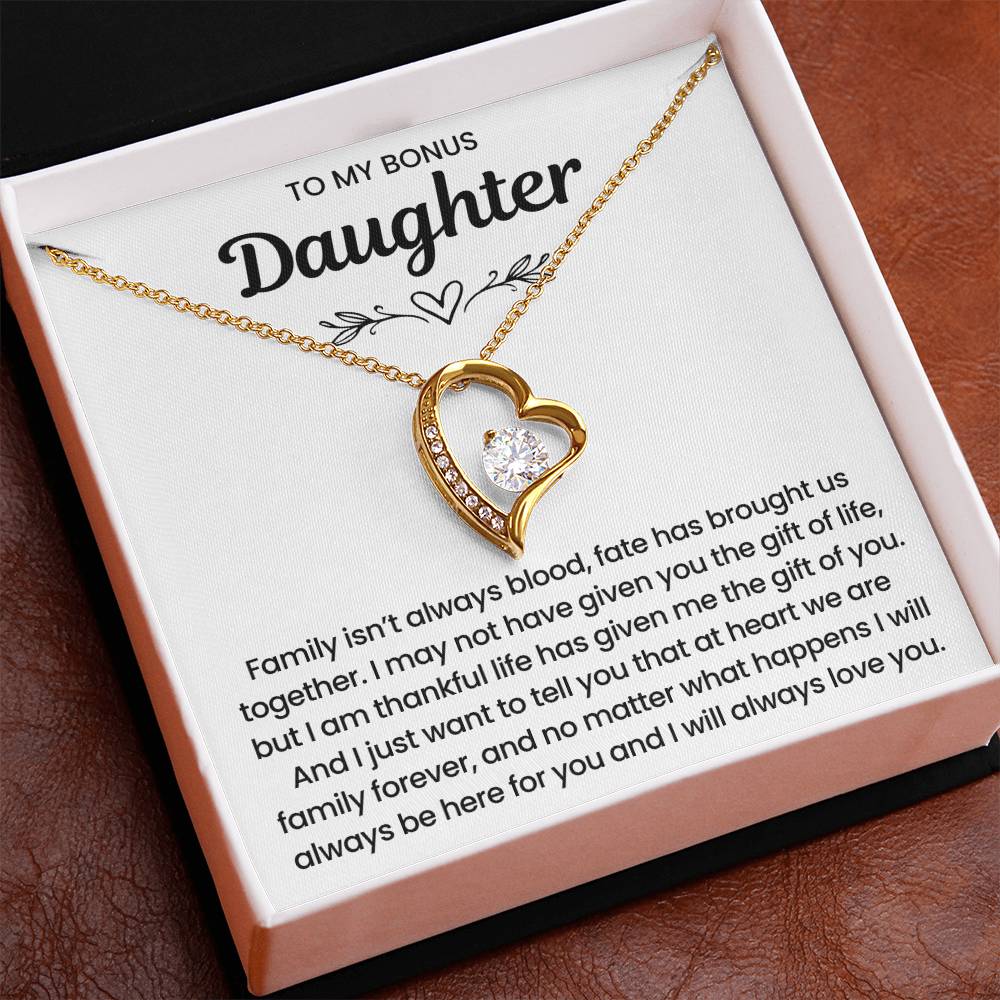 To My Bonus Daughter - With all my love