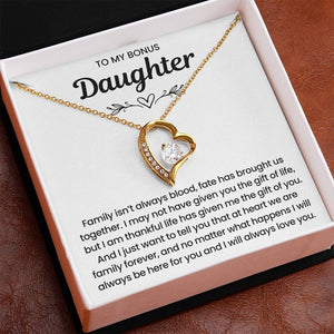 To My Bonus Daughter - With all my love
