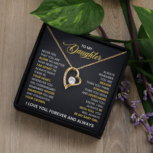 To My Daughter - With all my love Necklace