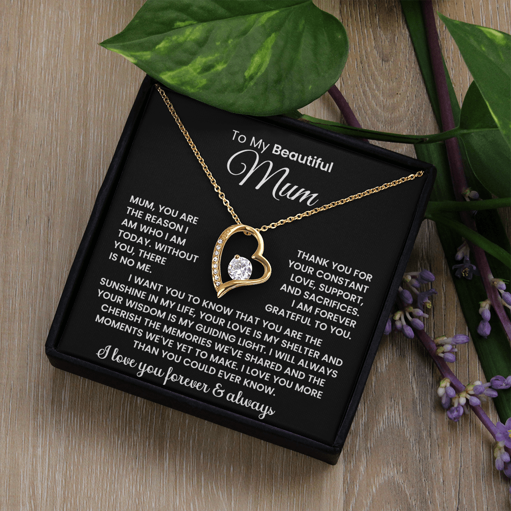 To My Beautiful Mum -  Necklace