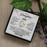 To My Daughter- You are my sunshine Necklace