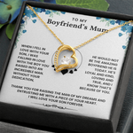 To My Boyfriend's Mum - Thank You For Raising The Man of My Dreams - Necklace