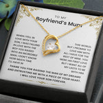 To My Boyfriend's Mum - Thank You for Raising The Man of My Dreams - Necklace