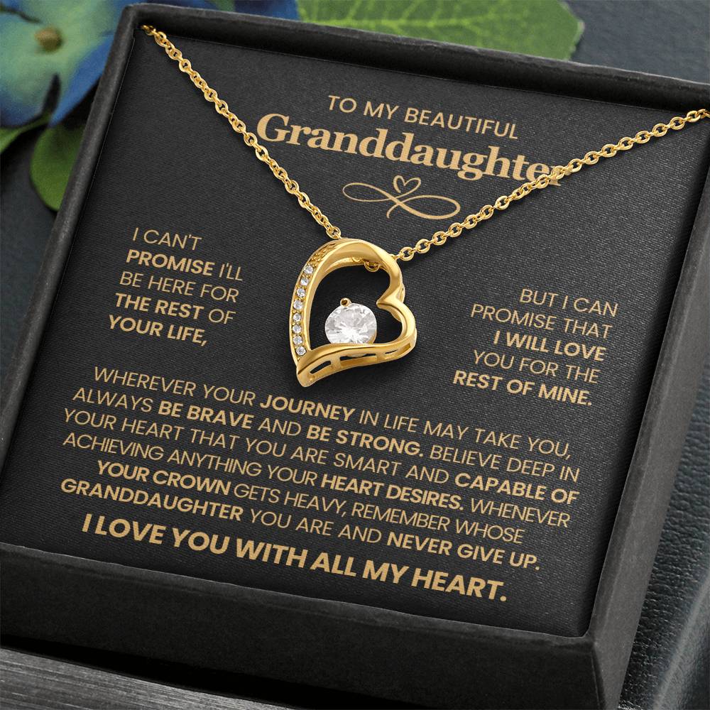 To My Beautiful Granddaughter – Always in my heart