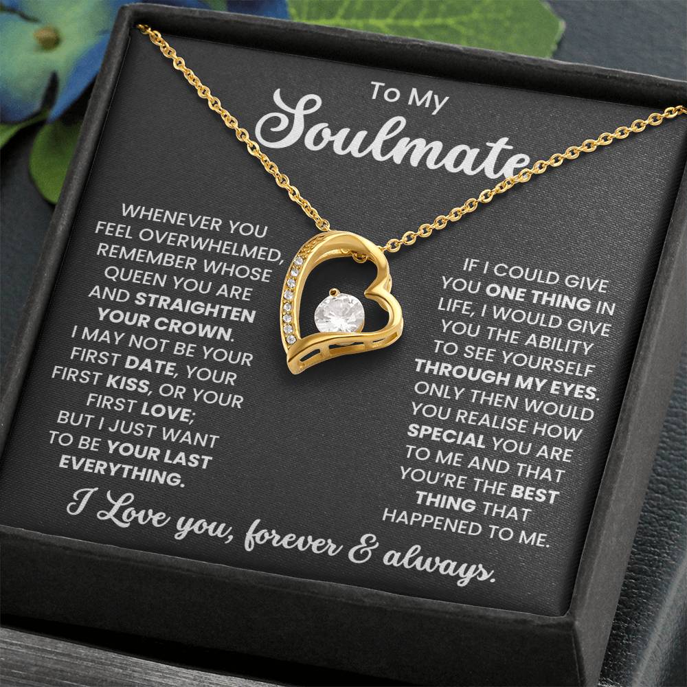 To My Soulmate Necklace – Elegant Jewellery Gift for Love