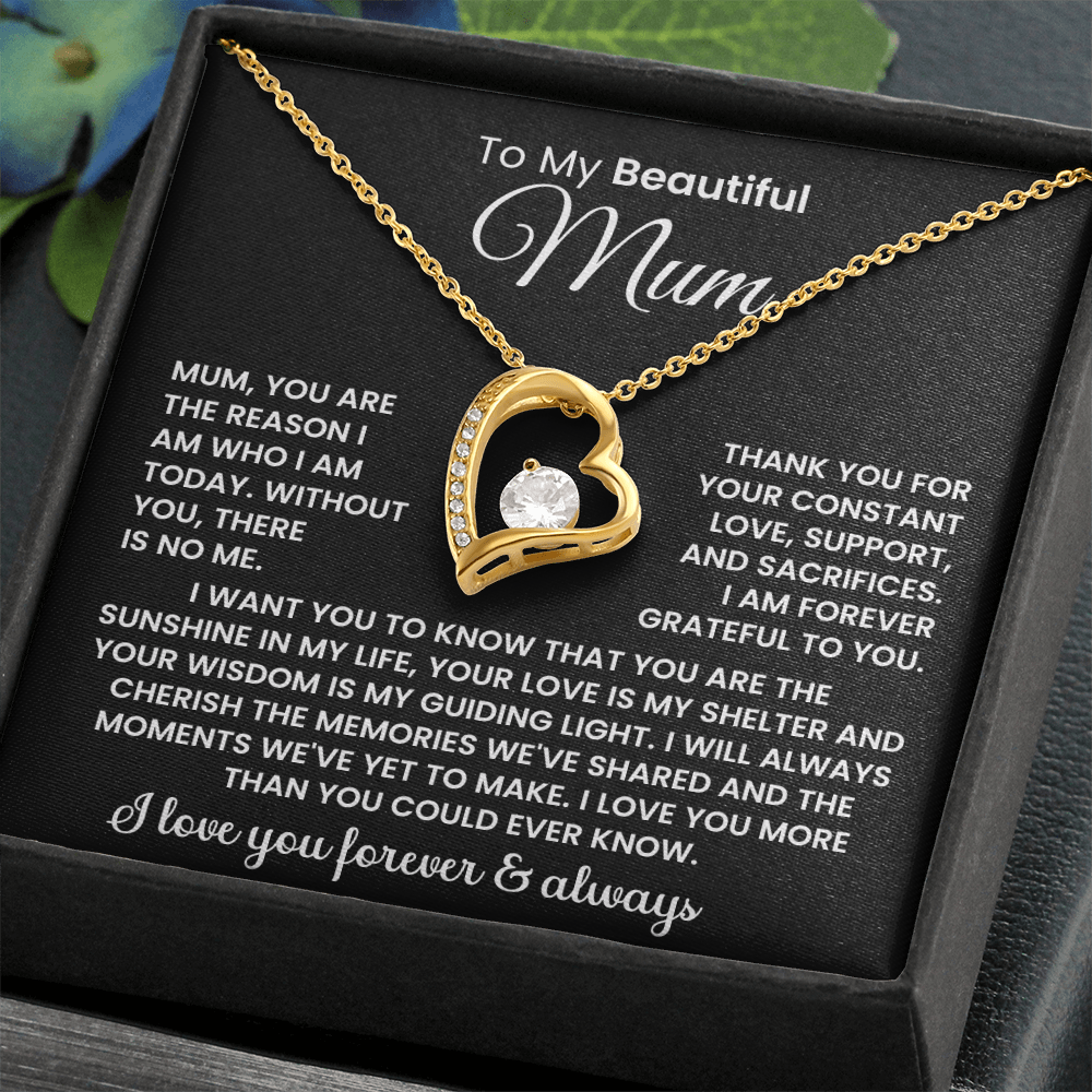 To My Beautiful Mum -  Necklace