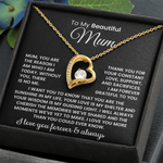 To My Beautiful Mum -  Necklace