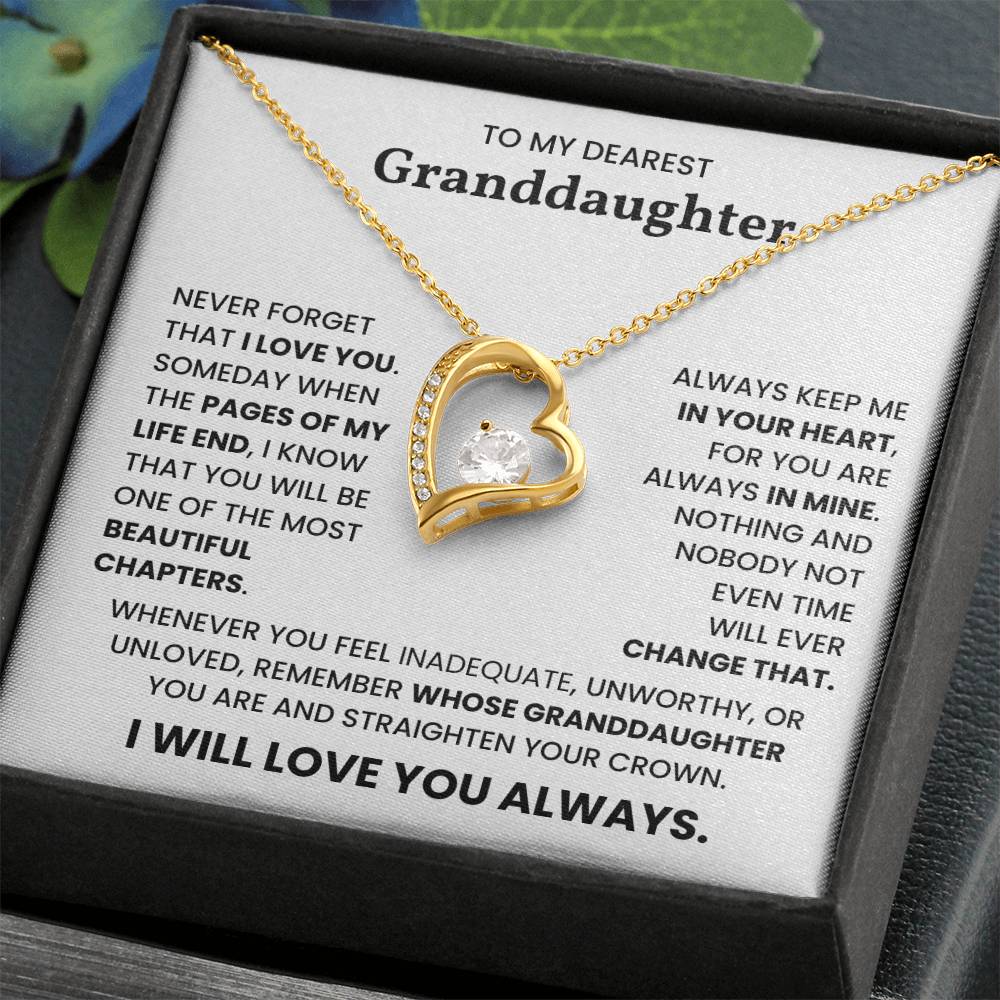 Granddaughter Love You Always Gift Set Lux003