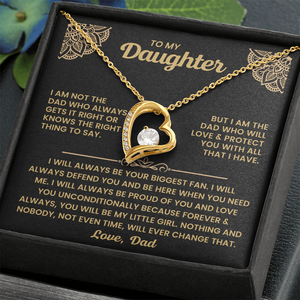 To My Daughter - I Will Always Be Your Biggest Fan - Necklace
