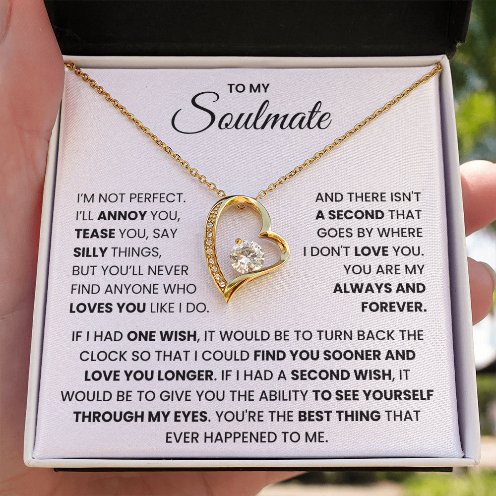 Luxoz | To My Soulmate Gift Set Necklace | Lux222