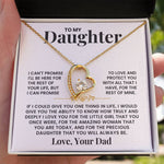 To My Daughter - I Love You - Beautiful Gift Set From Dad - Lx003