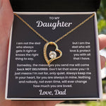 To My Daughter - I'm Not Far Only Quiet - Necklace