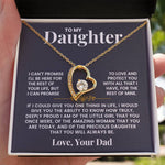 To My Daughter - I Love You - Beautiful Gift Set From Dad - Lx003