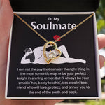 To My Soulmate Necklace For Women - Gift for Girlfriend | Lux321