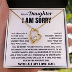 Perfect Apology Gift for Daughter from Dad - Necklace