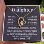 To My Daughter - I'll Carry You in My Heart - Beautiful Gift Set From Dad - Lx002