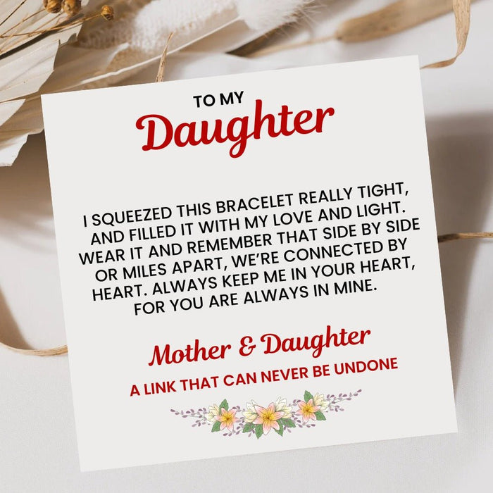 Butterfly Bracelet-Mother Daughter Linked Together